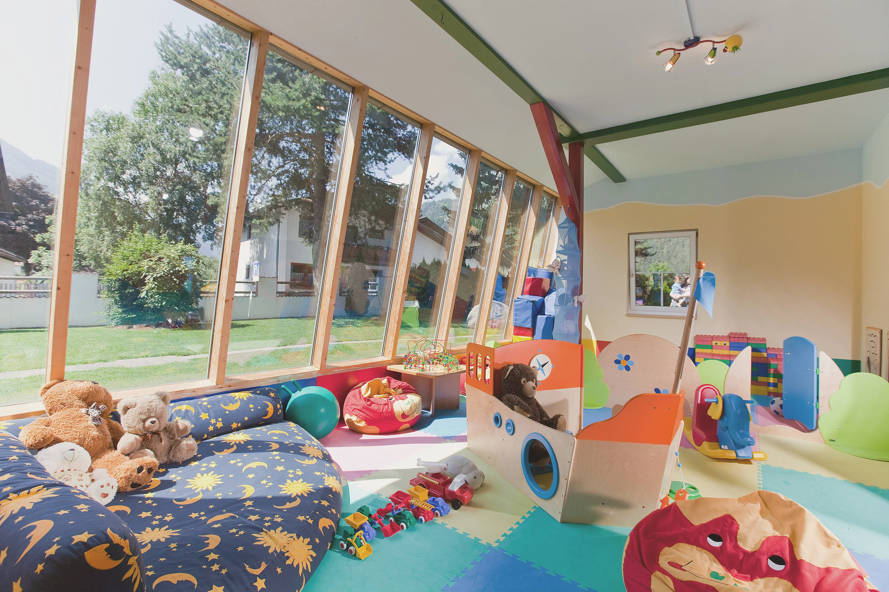 Kinderspielbereich für einen Familienurlaub im Hotel Truyenhof