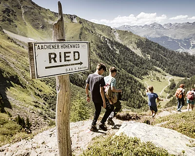 Wanderurlaub im Tiroler Oberland im Sommer