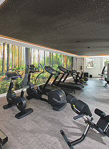 Fitnessbereich im Wellnesshotel Truyenhof in Tirol