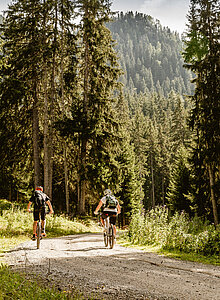 Mountainbike Urlaub im Tiroler Oberland im Sommer