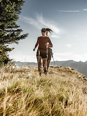 Trailrunning im Wyhlidal im Tiroler Oberland