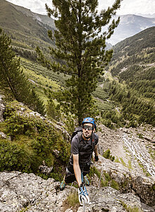 Klettern im Tiroler Oberland