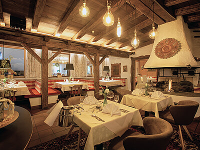 Restaurant in Ried im Oberinntal im Hotel Truyenhof