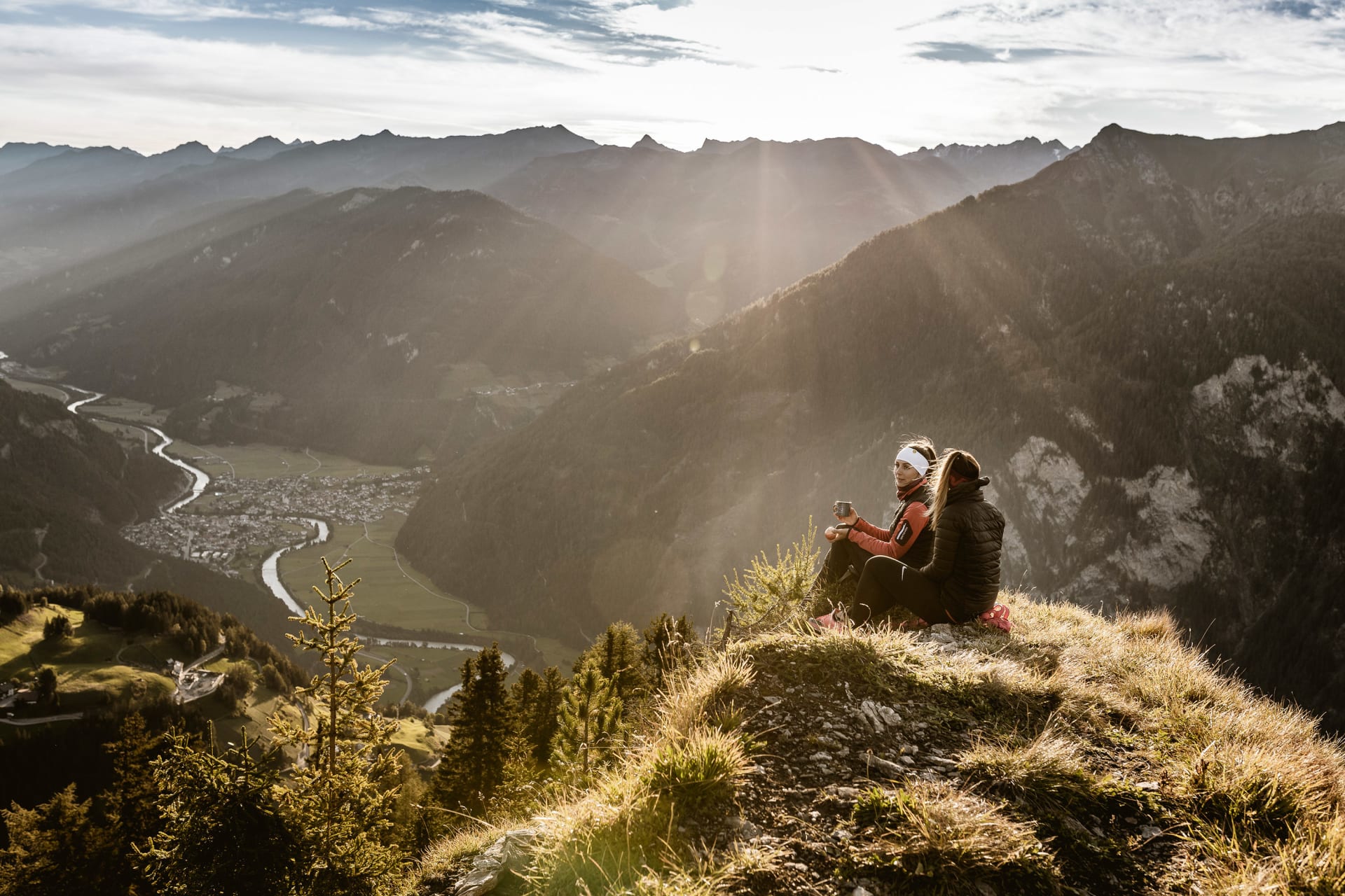Wandern im Wyhlidal im Tiroler Oberland